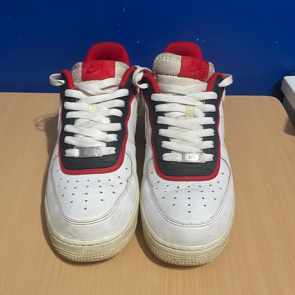 Nike Air Force 1 Low
Double Layer White Obsidian Red